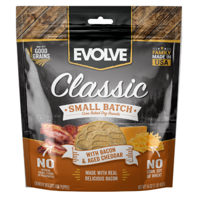 Evolve Classic Bacon &amp; Cheddar Cheese Biscuits 16oz