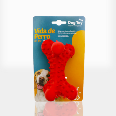 Vida de Perro Three Dimensional Dog Shaped Toy with Spikes