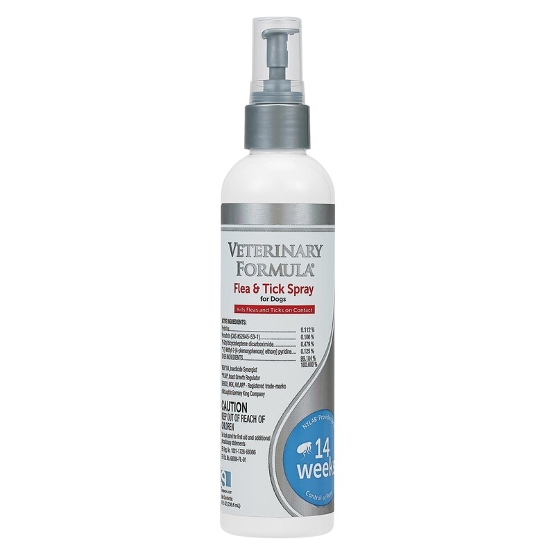 Veterinary Formula Flea and Tick Spray 8oz