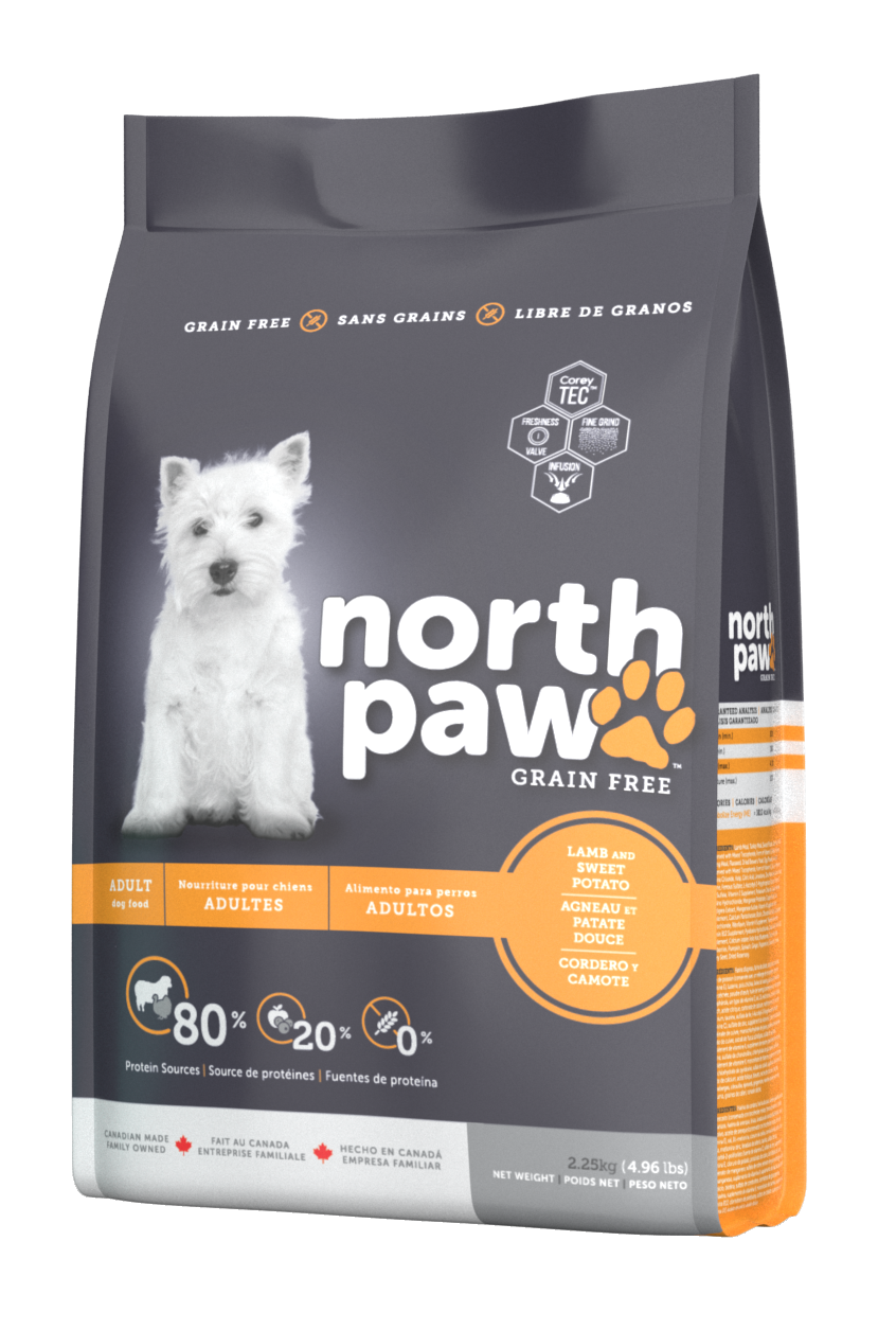 North Paw Grain Free Lamb and Sweet Potatoes 4.96lb