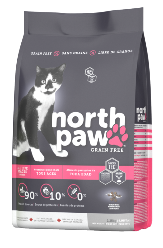 North Paw Grain Free Cat Food 4.96lb