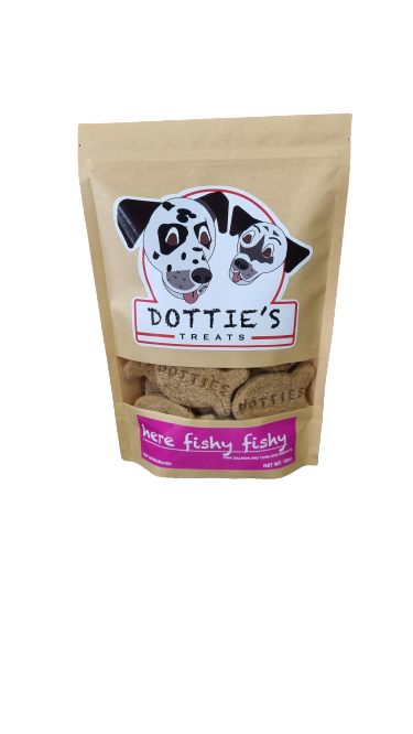 Dottie's Treats Here Fishy Fishy 10oz