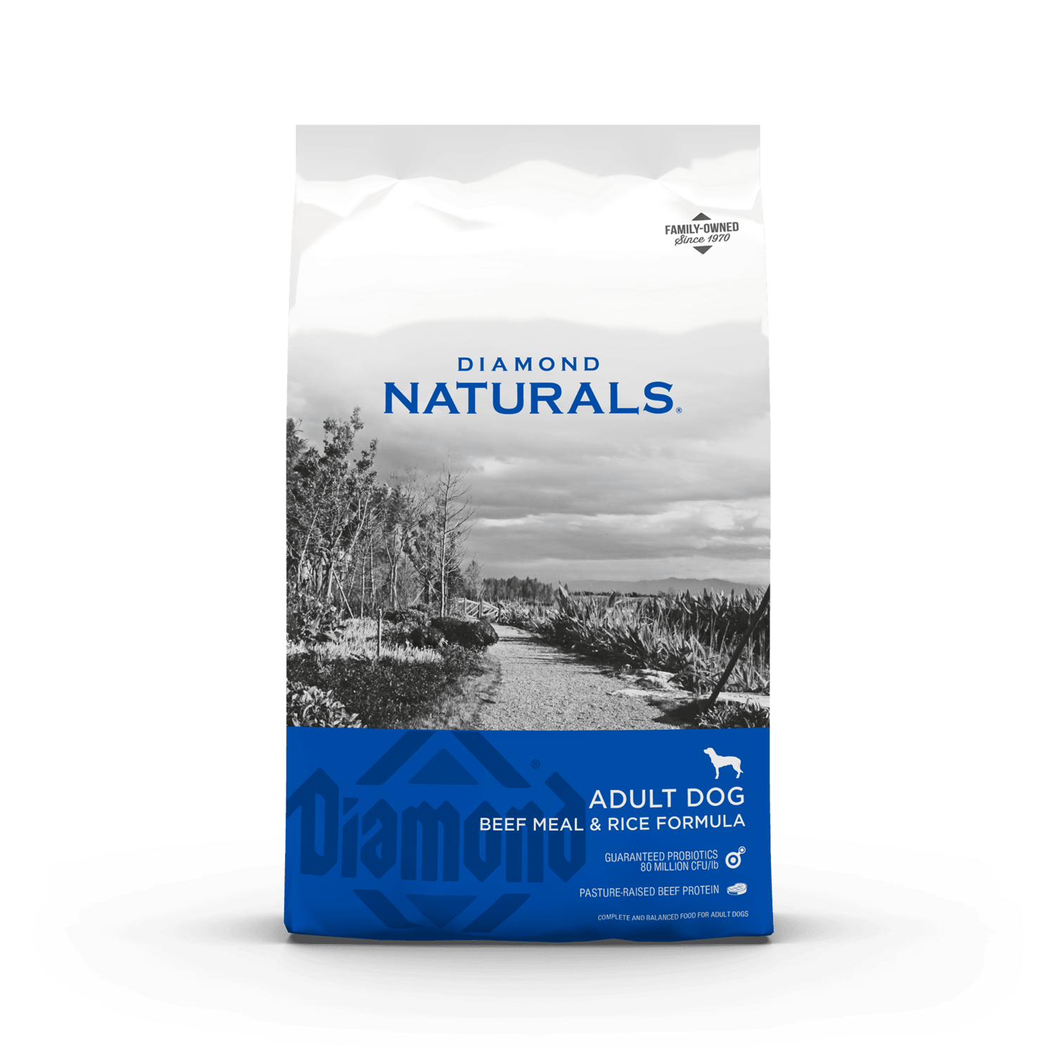 Diamond Naturals Beef Meal &amp; Rice 18kg (40lb)