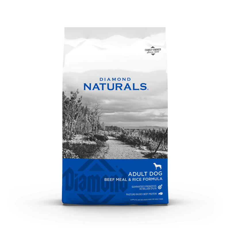 Diamond Naturals Beef Meal &amp; Rice 18kg (40lb)