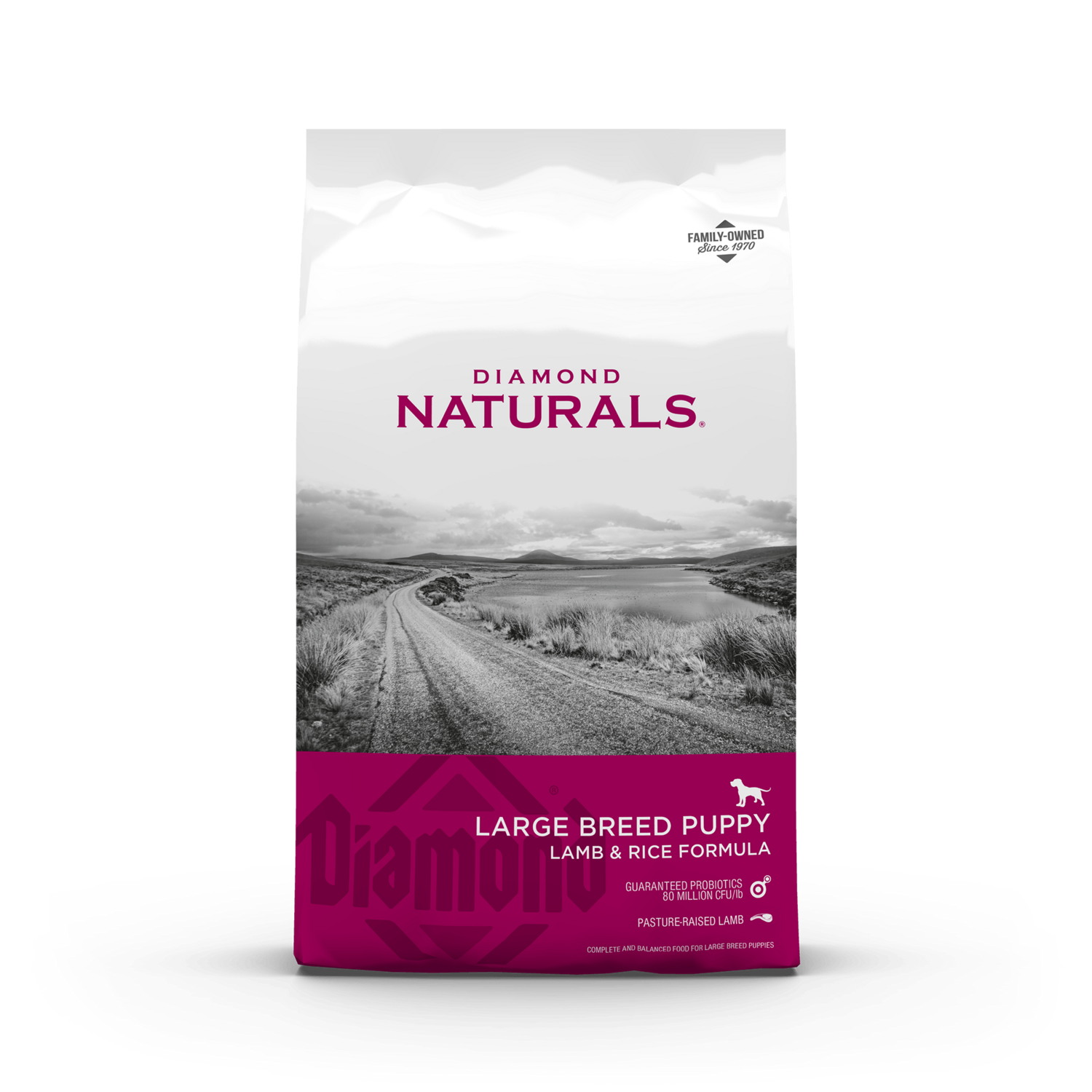 Diamond Naturals Large Breed Puppy Lamb &amp; Rice 15kg (33lb)