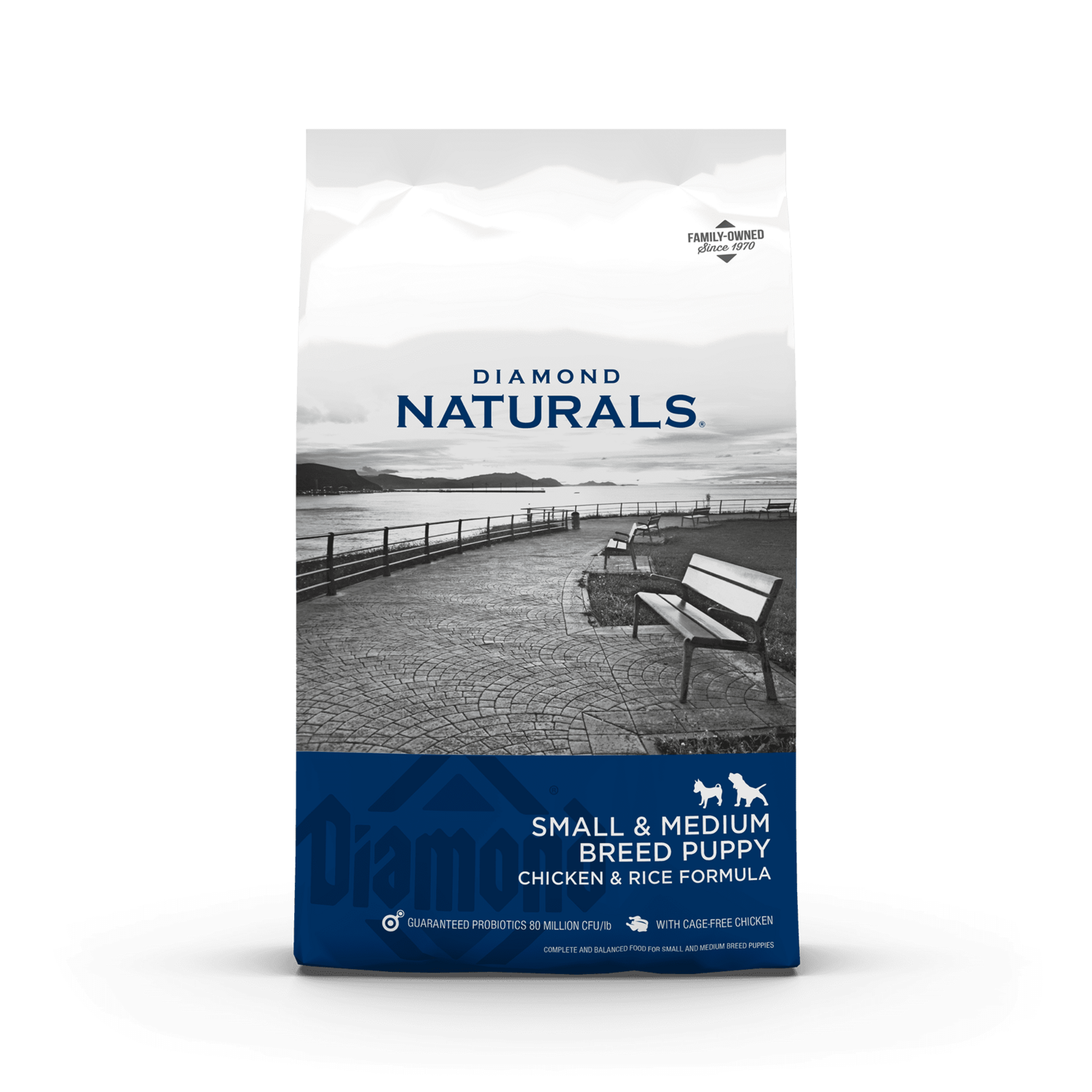 Diamond Naturals Small &amp; Medium Breed Puppy Chicken &amp; Rice 2kg
