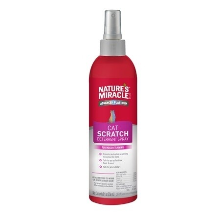Nature&#39;s Miracle Cat Scratch Deterrent Spray 8oz