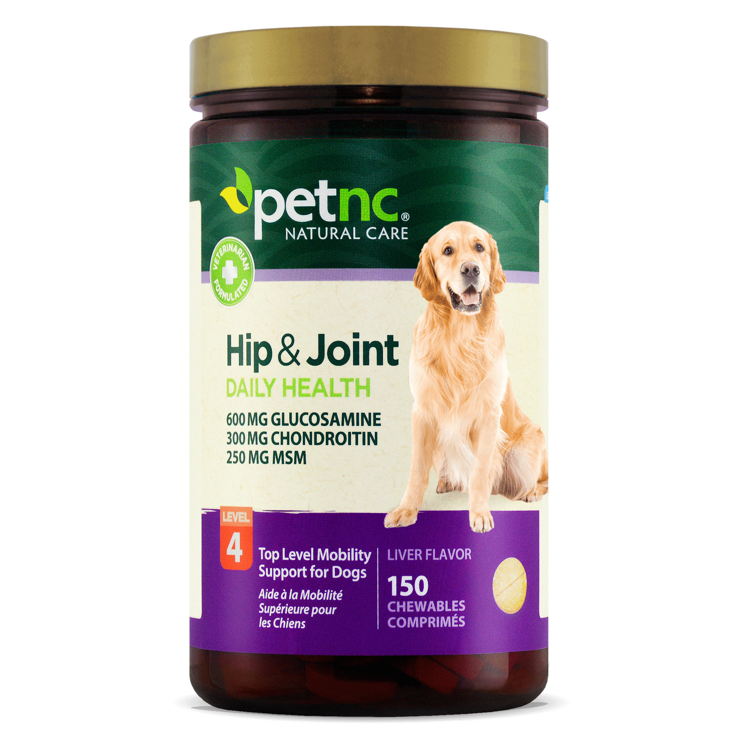 PetNC Hip &amp; Joint Tablets Level 4 150ct