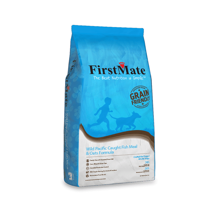 First Mate Wild Pacific Caught Fish Meal &amp; Oats Formula 25lb