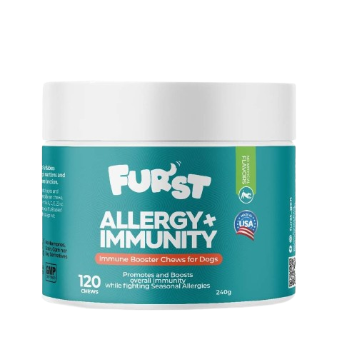 Fur&#39;st Allergy + Immunity Soft Chews 120ct