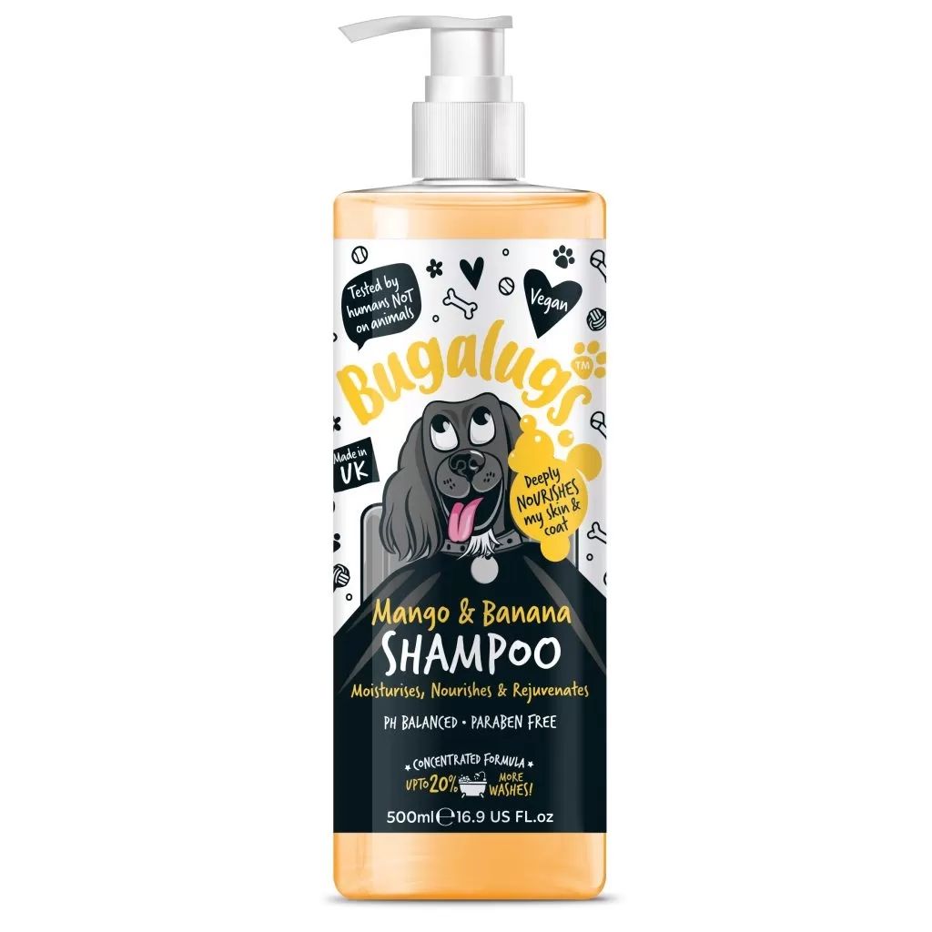 Bugalugs Mango and Banana Pet Shampoo 500ml