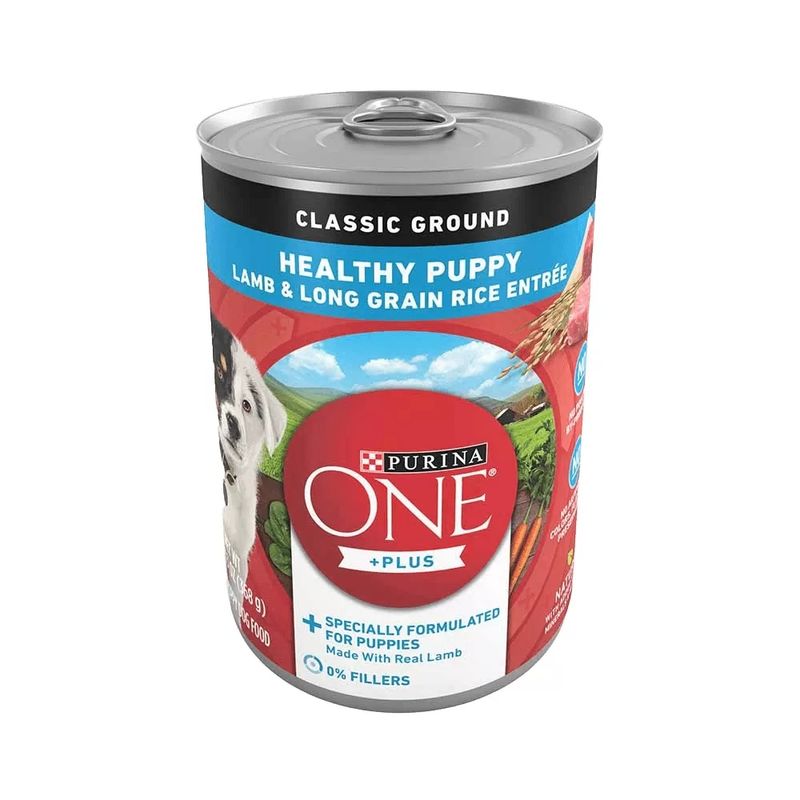 Purina One Healthy Puppy Lamb and Long Grain Rice Classic Ground 13oz