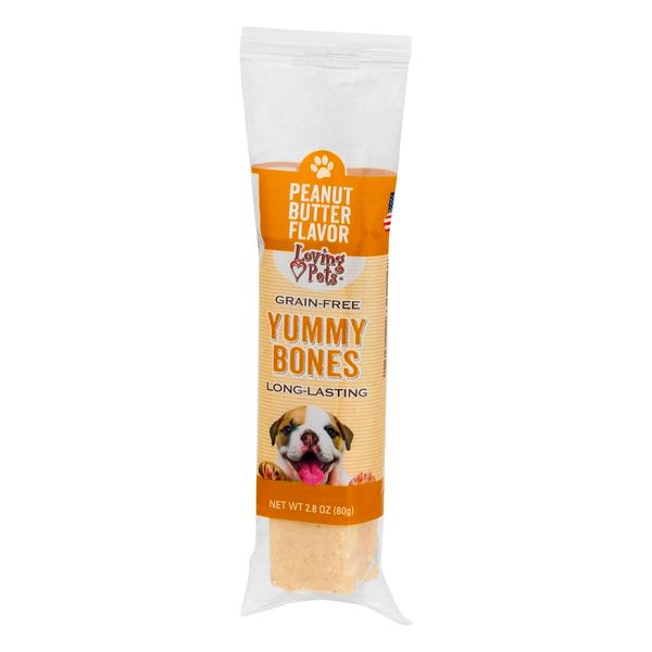 Yummy Bone Grain Free Peanut Butter Chews 2.8oz