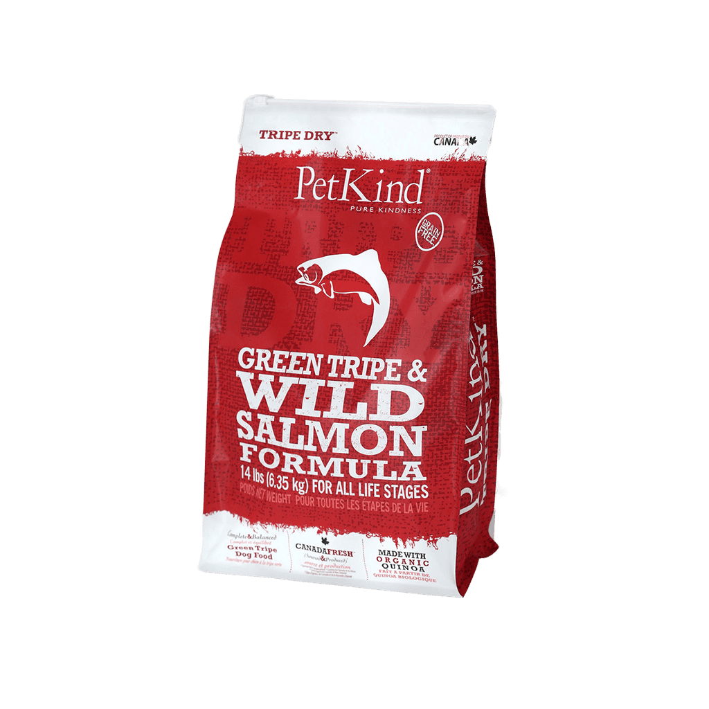 PetKind Green Tripe and Wild Salmon Formula 14lb