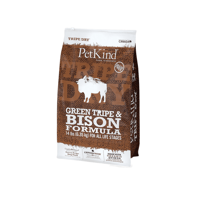 PetKind Green Tripe and Bison Formula 14lb