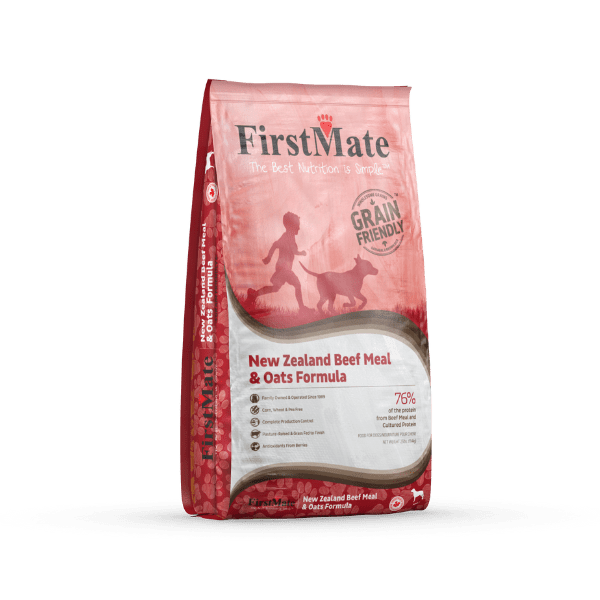 First Mate New Zealand Beef Meal &amp; Oats Formula 25lb