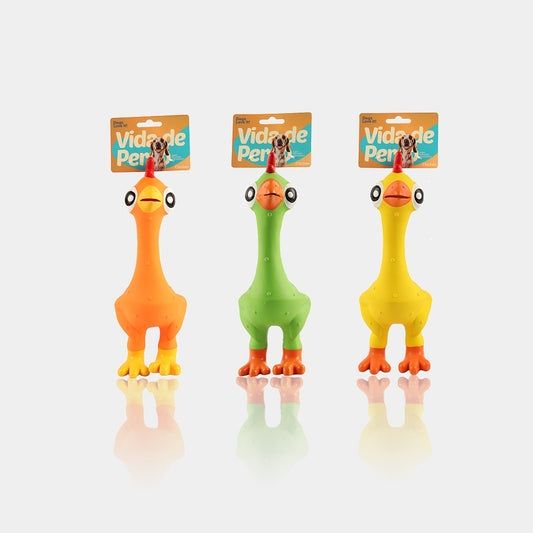 Vida de Perro Latex Chicken Squeak Toy