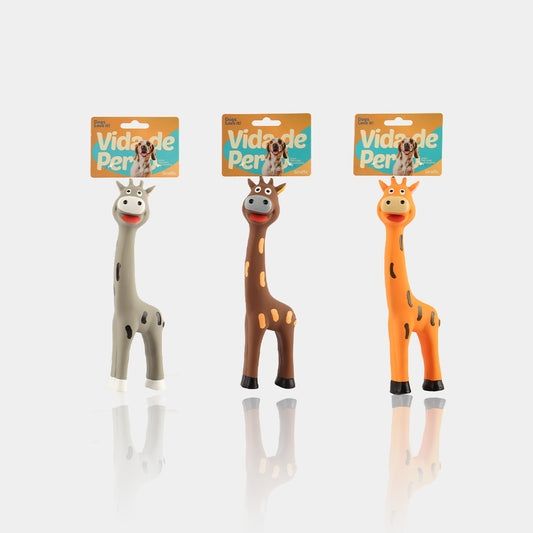 Vida de Perro Latex Giraffe Squeak Toy