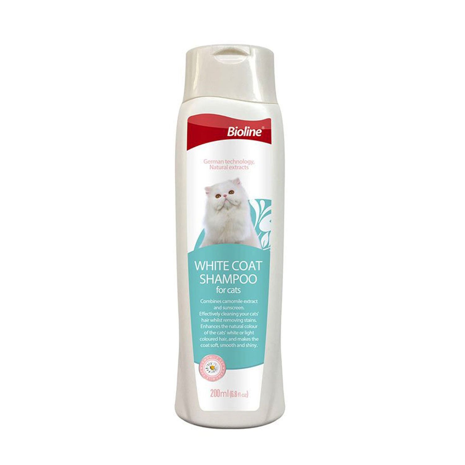 Bioline White Coat Shampoo for Cats 200ml