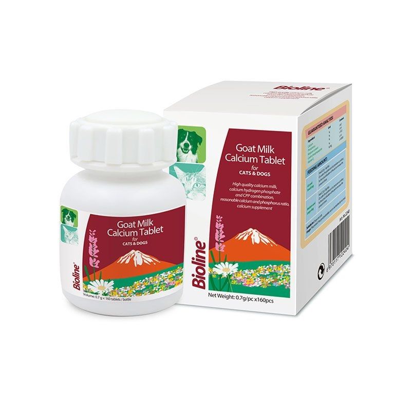 Bioline Goat Milk Calcium Tablet 160pc