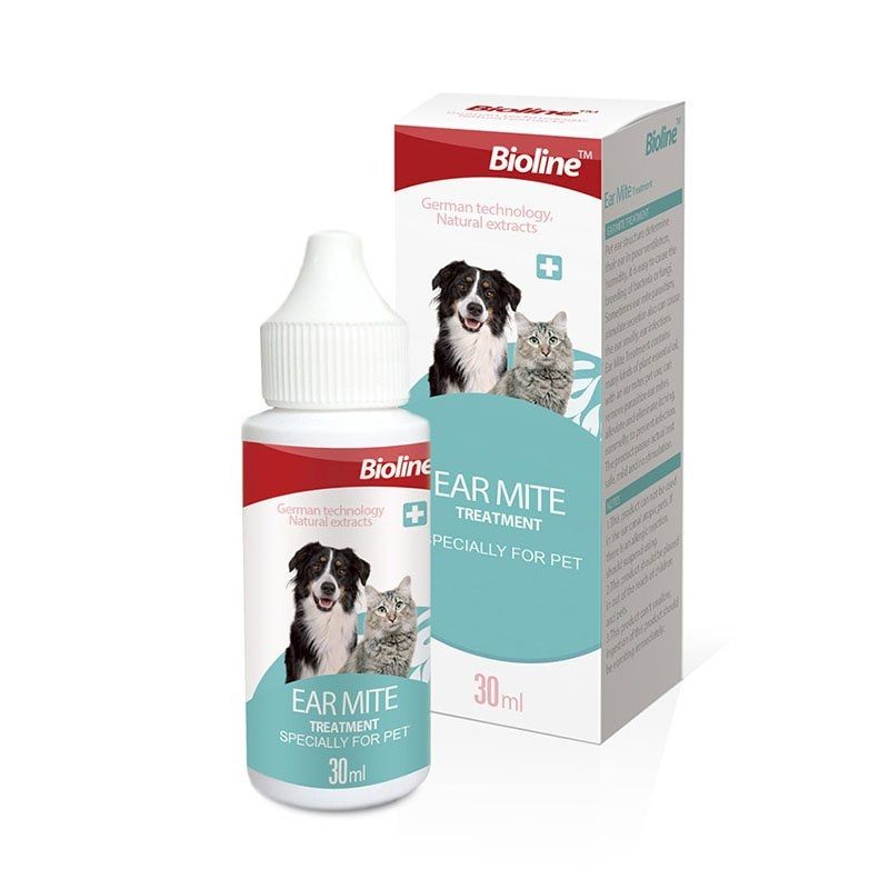 Bioline Ear Mite Treatment 30ml