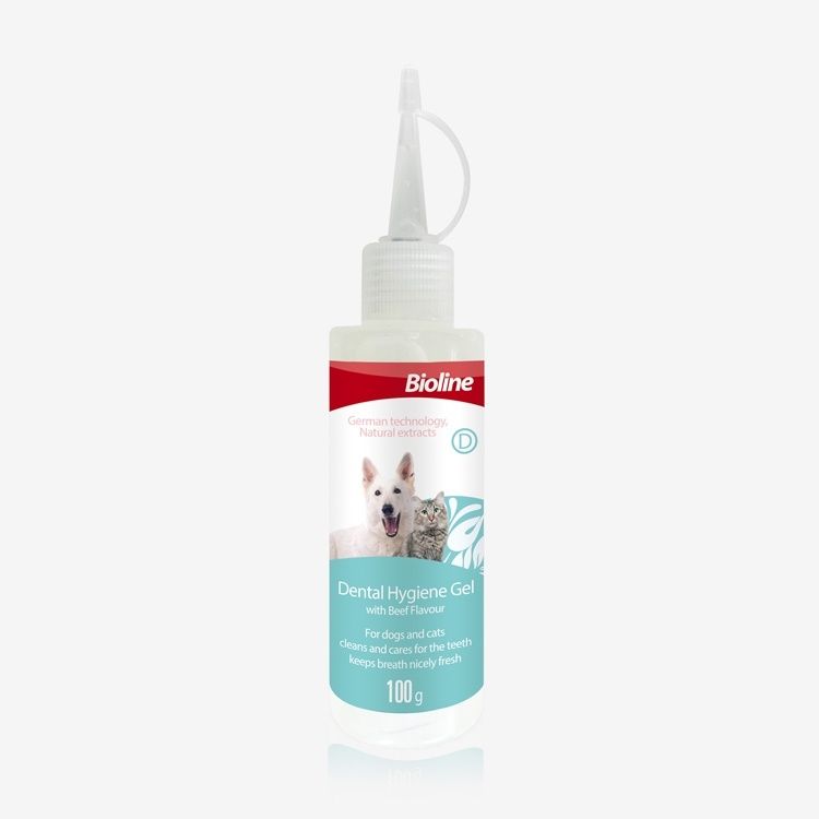 Bioline Beef Flavour Dental Hygiene Gel 100g
