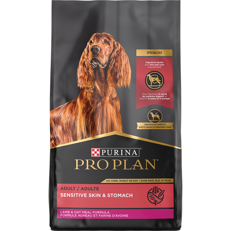 Purina ProPlan Sensitive Skin and Stomach Lamb and Oatmeal 16lb