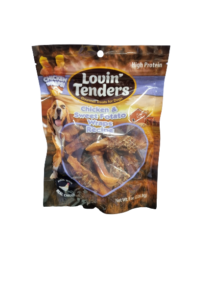 Lovin' Tenders Chicken and Sweet Potato Wraps 10oz
