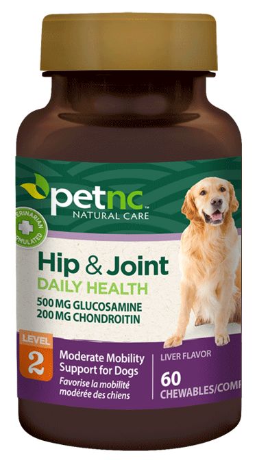 PetNC Hip &amp; Joint Tablets Level 2 60ct
