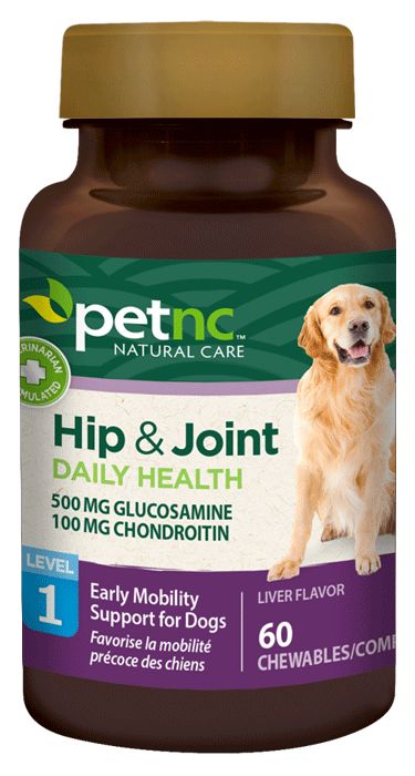 PetNC Hip &amp; Joint Tablets Level 1 60ct