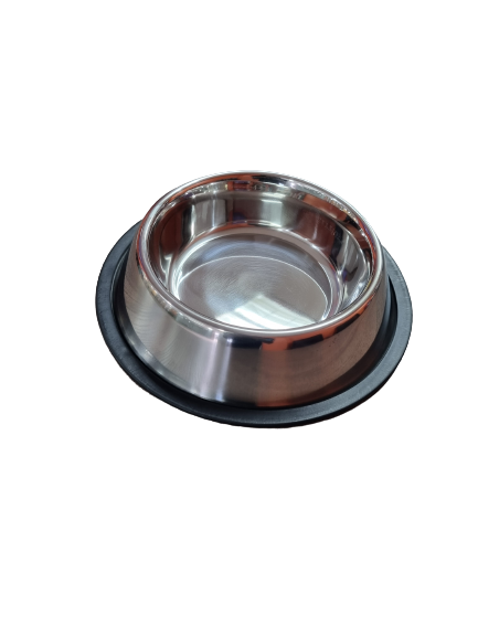 Non-Slip Stainless Steel Pet Bowl 32oz