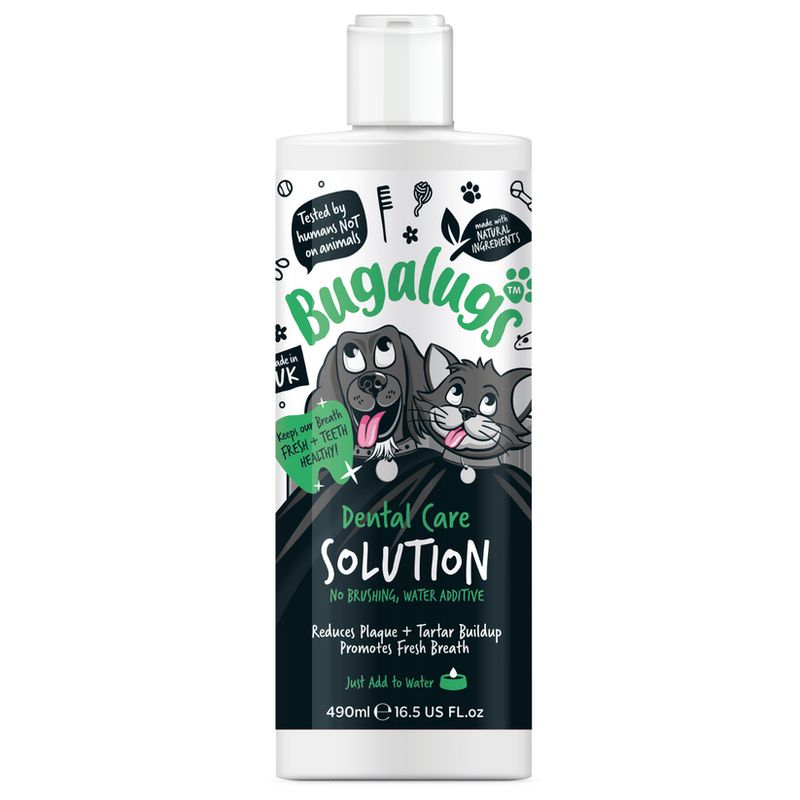 Bugalugs Dental Care Solution Water Additive 250ml