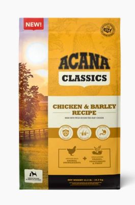 Acana Classics Chicken And Barley Recipe 4lbs