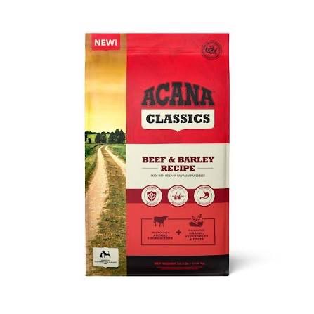 Acana Classics Beef And Barley Recipe 4lbs