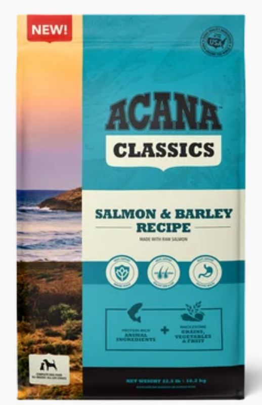 Acana Classics Salmon And Barley Recipe 4lbs