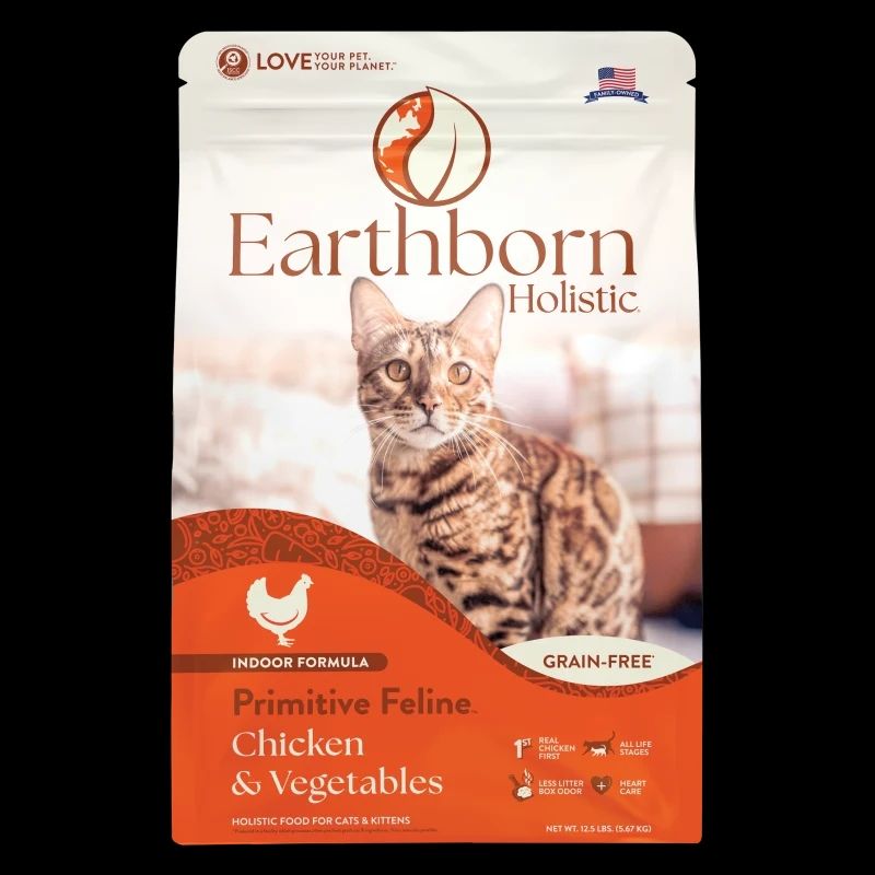Earthborn Cat Chow Primitive Feline 4lb