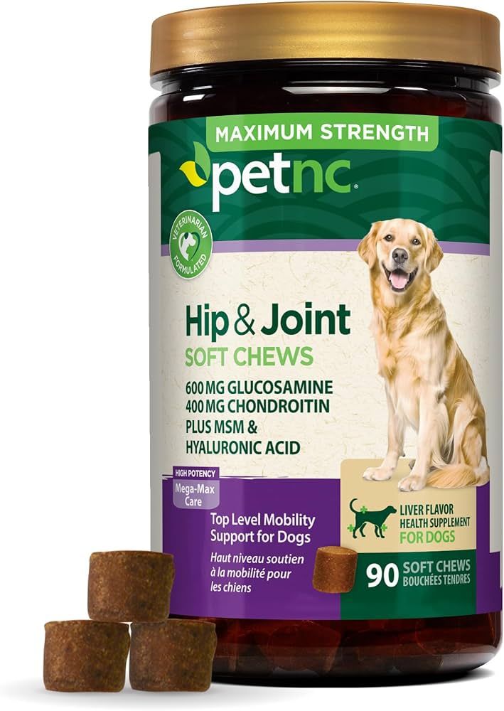 PetNC Natural Care Hip &amp; Joint Mega Soft Chews 90ct