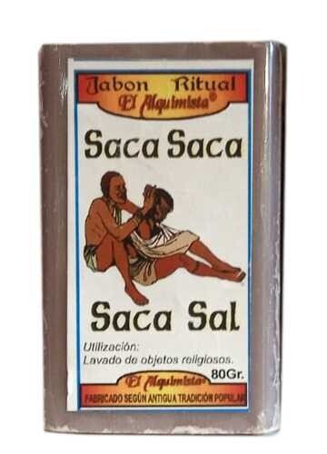 JABON SACA SACA SACA SAL, ECHO A MANO 100G.