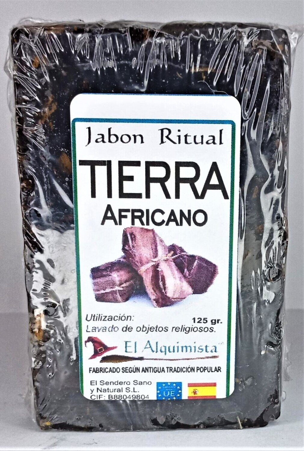 JABON Tierra Africano,  hecho a mano 100 gms.