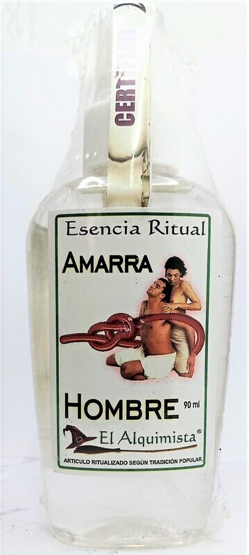 AMARRA HOMBRE, (Esencia Ritual Tipo COLONIA)