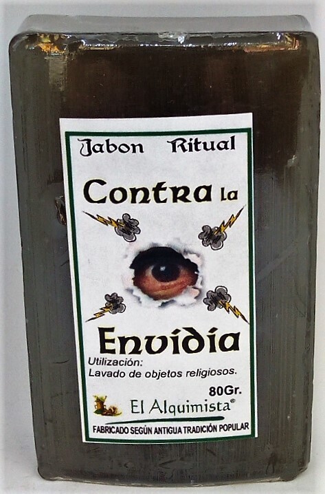 JABON CONTRA LA ENVIDIA hecho a mano con hierbas 100g.