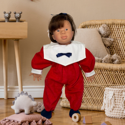 Christina Down Syndrome Doll: Bright Hazel Eyes Baby Girl Doll