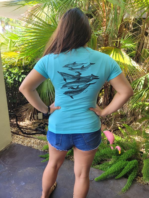 Dolphin Age Class V-neck Tee