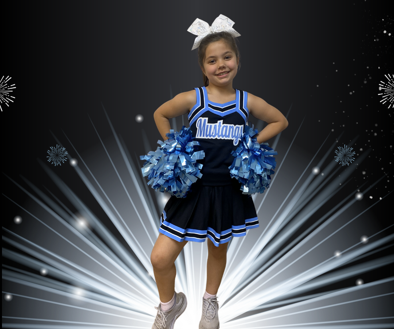 Cheer Uniform Bow to Toe