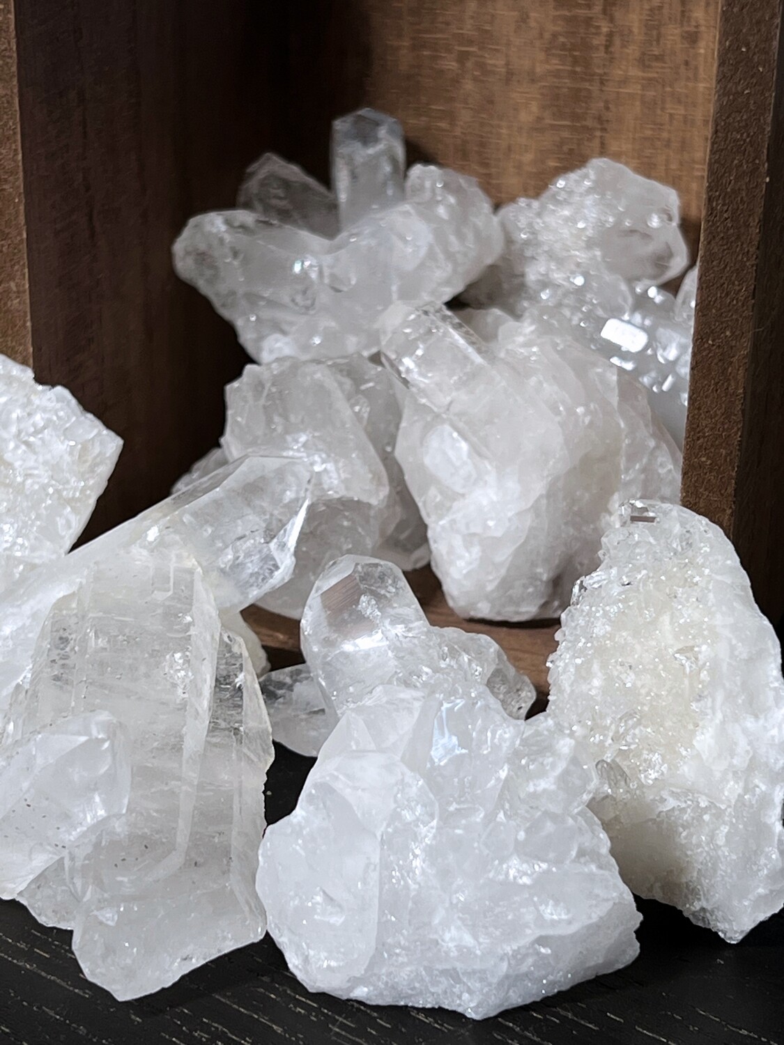 Clear Quartz Clusters 