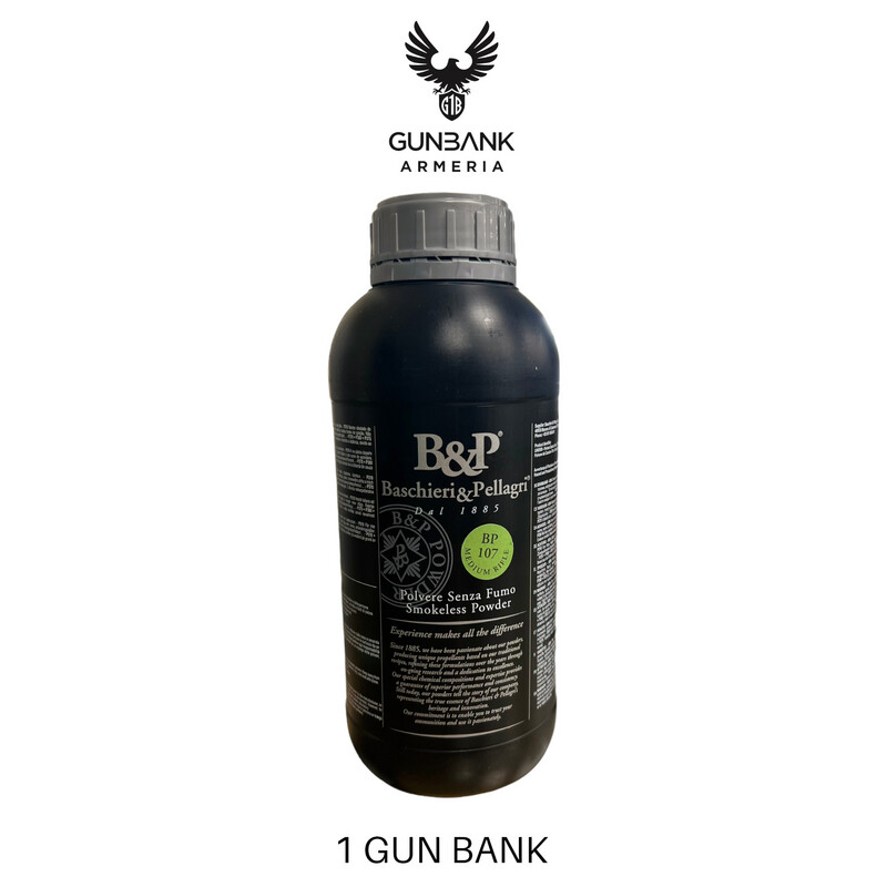 Polvere BP 107 ( MEDIUM RIFLE POWDER ) 1kg