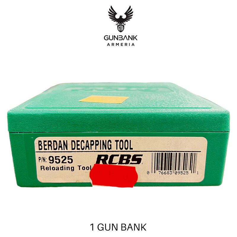 RCBS Berdan decapping tool nr 9525