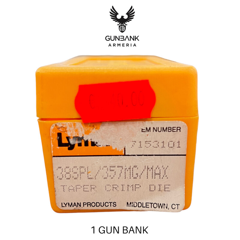 Lyman Taper Crimp Dies 38SPL/357MG/Max. nr. 7153101