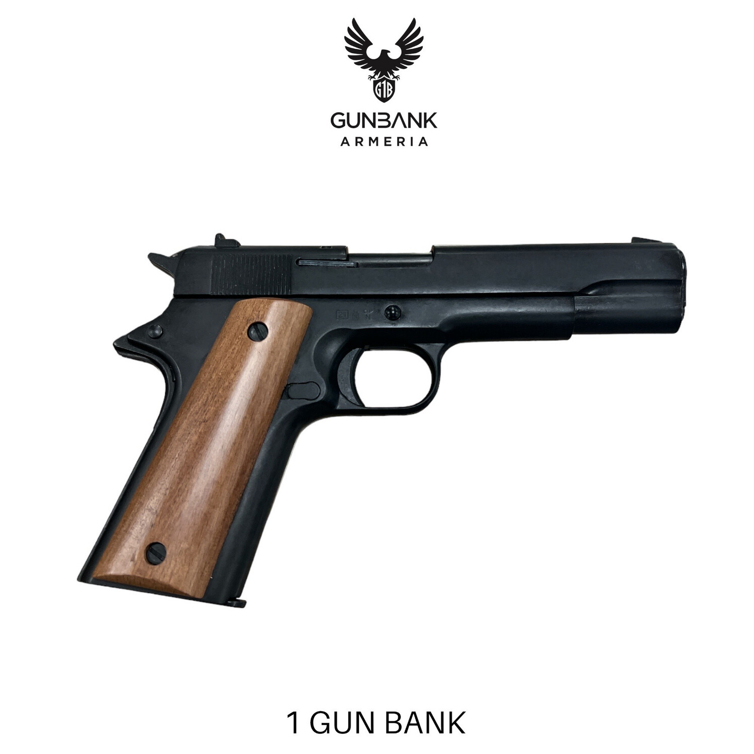 BRUNI PIST 96 (1911)NERO CAL 9 PAK SALVE #1500