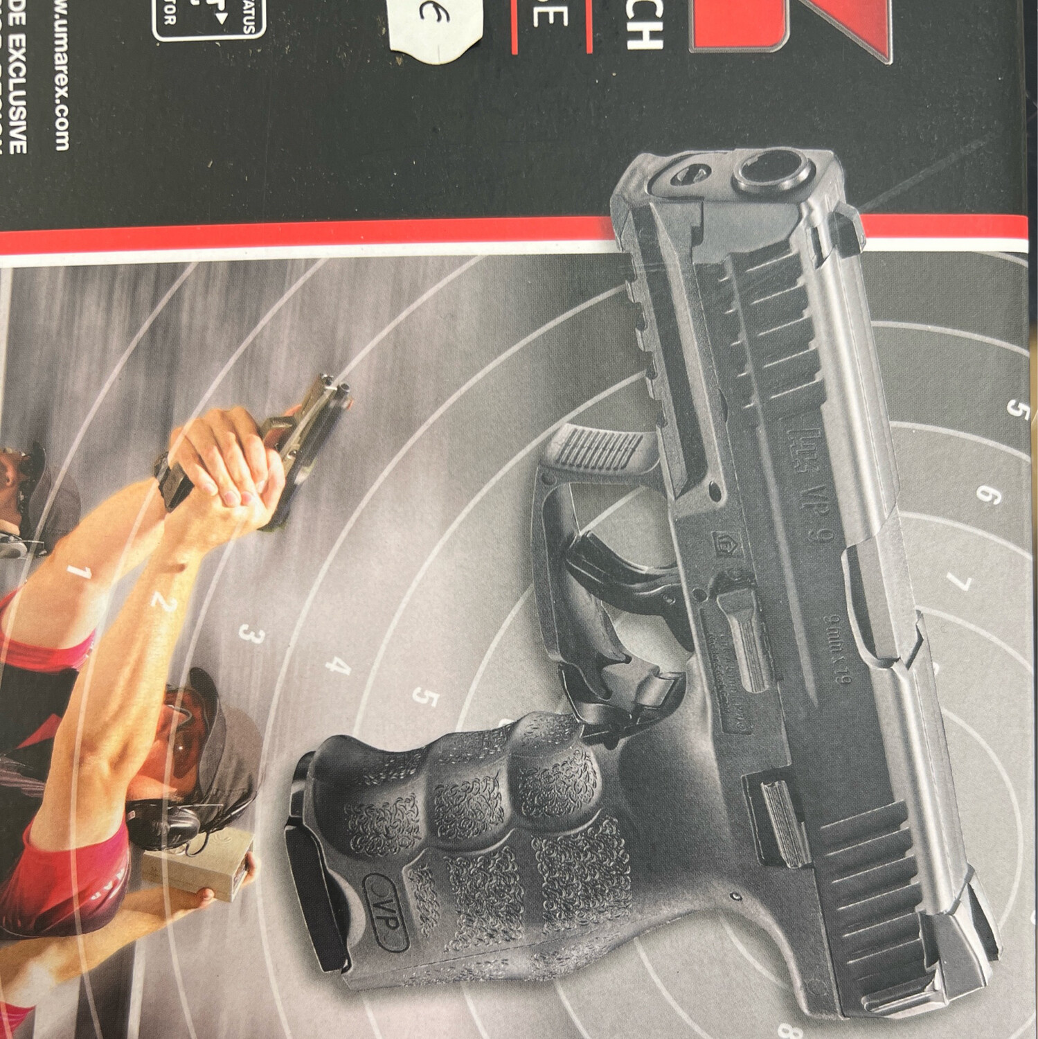UMAREX  HK VP9 4.5 CO2 7.5J 